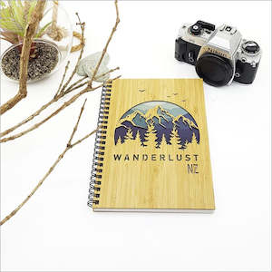 Gift: Bamboo Journal S - Wanderlust NZ