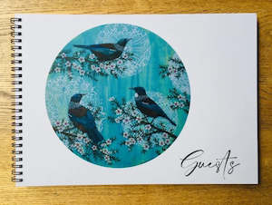 Gift: The Guest Book Turquoise Tui