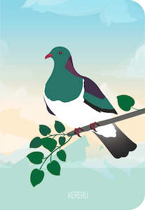 Gift: Notebook A6 Kereru