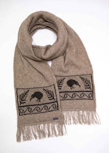 Merino Possum Kiwi Scarf KO129