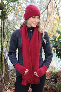 Possum Merino Plain Tubular Scarf