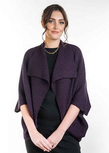 Merino Possum Textured Shrug TR1025