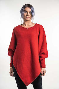 Trilogy Merino Possum V Hem Jumper TR1018