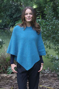 Merino Possum Plain Poncho