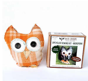 Gift: DIY Upcycle Morepork Toy Sewing Kit