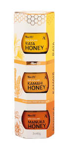 Honey White Pack of 3