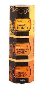 Honey Black Pack of 3