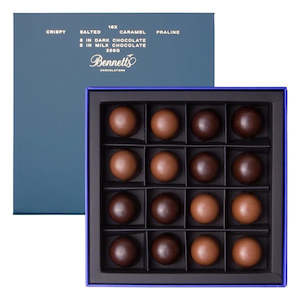 Gift: Bennetts 16 Piece Crispy Salted Caramel Praline