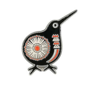 Lapel Pin - Retro Kiwi