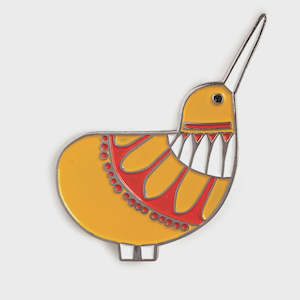 Lapel Pin - Scandi Kiwi