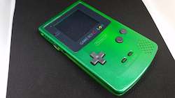 Custom Gameboy colour - metallic green