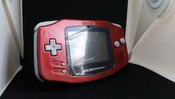 Custom Gameboy advance - metallic red