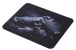 Toy: Anti slip Gaming mouse pad - gun design