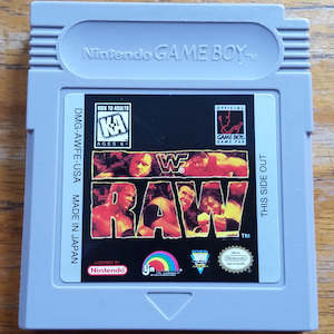 Gameboy - WWF raw