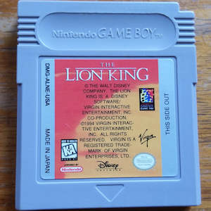 Gameboy - The Lion King