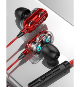 3.5mm In-ear Earphones 3D Stereo Wired with Mic