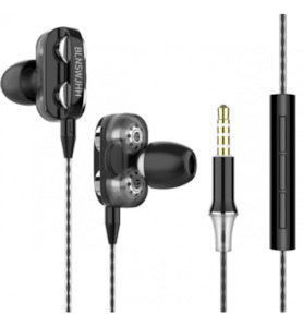 3.5mm In-ear Earphones 3D Stereo Wired with Mic