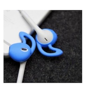 1 Pair Soft Clear Silicone Earplugs Earbuds Cover For Apple iPhone