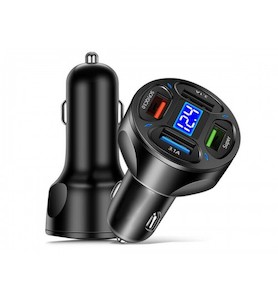 Internet only: Ultra Fast Charging Car Charger Adapter 66W