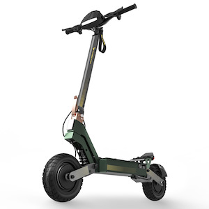 65KM-Twin Motors-2400W-Strong Climbing Ability-Tubeless Tire-Electric Scooter H2 Dual