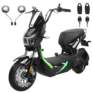 55KM Tubeless 2 Modes-Pedaling & Push to go 55KM/H Electric Moped ZL