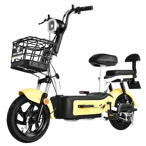 Honey Whale U1S Moped Yellow