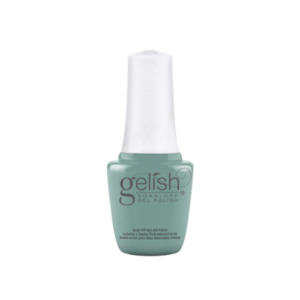 Gelish Soak Off Polish Yellow And Green: Sea Foam