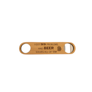 Beech Bottle Opener