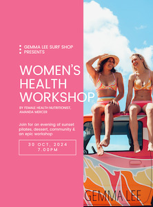 Women's Sunset Lifestyle Series: Women's Health Workshop- 30th Oct