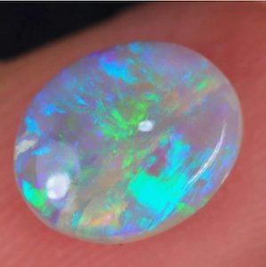 1.02CT EXCELLENT 100% NATURAL LIGHTNING RIDGE LIGHT OPAL