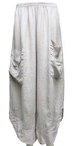 Clothing: Savona Linen Pant 10-16