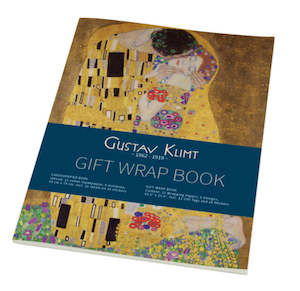 Bekking & Blitz: Bekking & Blitz Gift Wrap Book Gustav Klimt