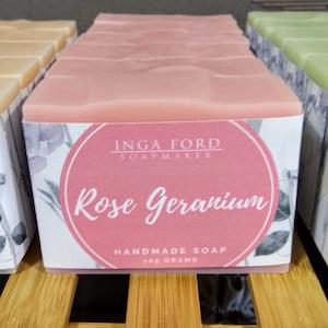 Wild By Nature Rose Geranium & Coconut Milk Soap Bar