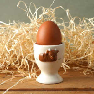 Gifts: Bramble Farm Highland Cow Egg Cup