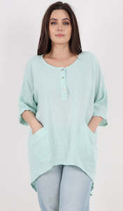 Clothing: Anne + Kate Italian Laconi Linen Blend Top