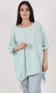 Anne + Kate Italian Jesi Linen Blend Top