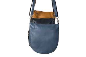 All Handbags: Rugged Hide Patty Leather Cross Body Bag