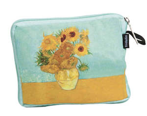 Reusable Shopping Bags: Reusable Shopping Bag Van Gogh Sunflowers