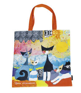 Reusable Shopping Bags: Art Shopping Bag Rosina Wachtmeister Merletto Sole