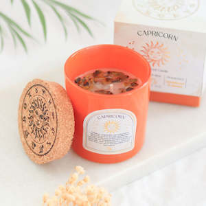 Candles Diffuses: Zodiac Gemstone Candle - Capricorn