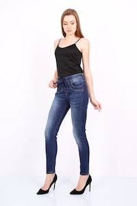 Zac & Zoe Denim Jeans Elastic Waist