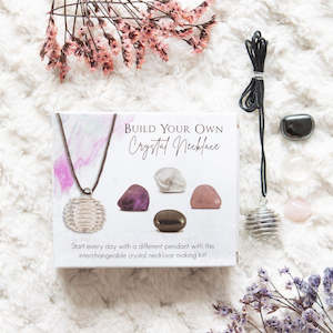 Build Your Own Crystal Necklace Set