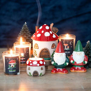 Gifts: Gnome Sweet Gnome Trio Of Scented Glass Candles