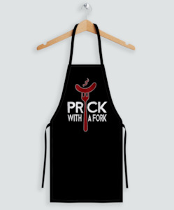 Apron - P**ck with a Fork