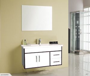 PVC Wall Hung Vanity 900mm