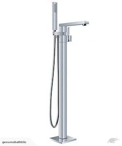 Building supplies: Luxury Square Freestanding Bath Mixer Set