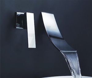 Water Fall Bath Spout and Mixer