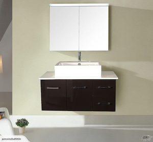 900mm Plywood Wall Hung Vanity