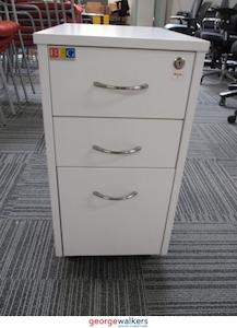 Second hand furniture: PR5490 - White Slimline Mobile Drawer