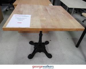 Second hand furniture: PR5488 - Wood French Country Café Table